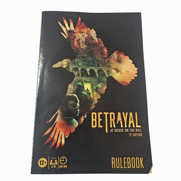 Betrayal at the House on the Hill Board Game Avalon Hill Edition 3 - Picture 9 of 16